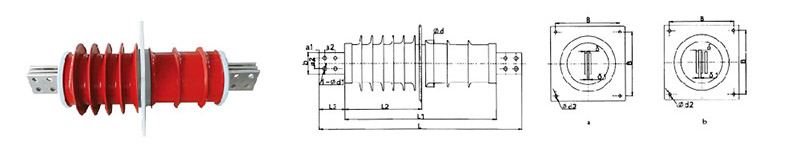 FCG1 Dry-Type HV Wall Bushing